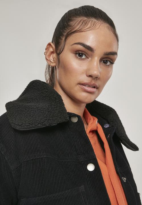 Immagine prodotto Urban Classics Giacca Sherpa in velluto a coste oversize da donna (XL)
