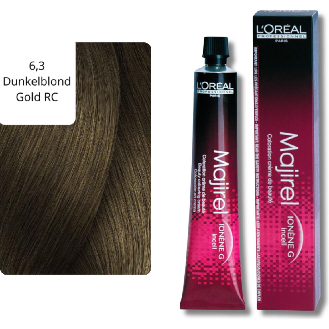 Thumbnail - L'Oréal Professionnel, Haarfarbe, Majirel (6.3 Dunkelblond Gold)