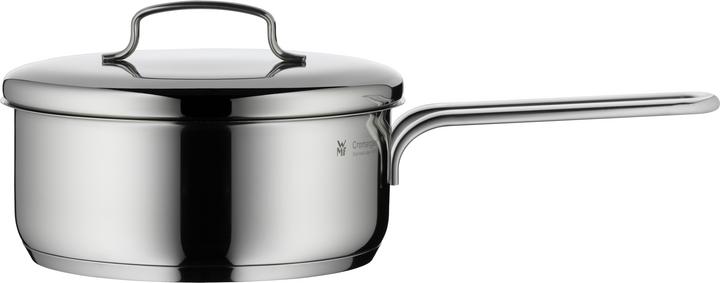 Produktbild WMF Stielkasserolle Topf klein 16cm Stieltopf Deckel Mini Induktion Edelstahl (16 cm, Kochtopf, Edelstahl)