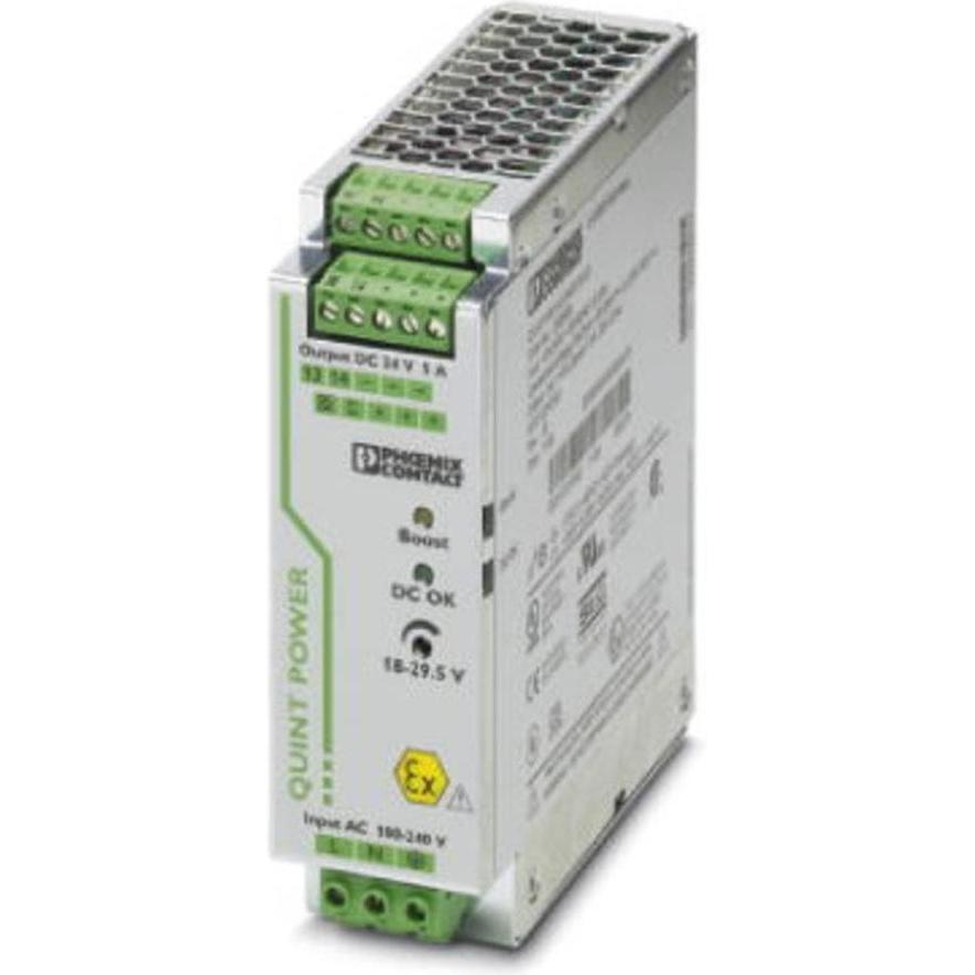 Phoenix Contact, Quadro elettrico portatile, Unità di alimentazione su guida top-hat (guida DIN)