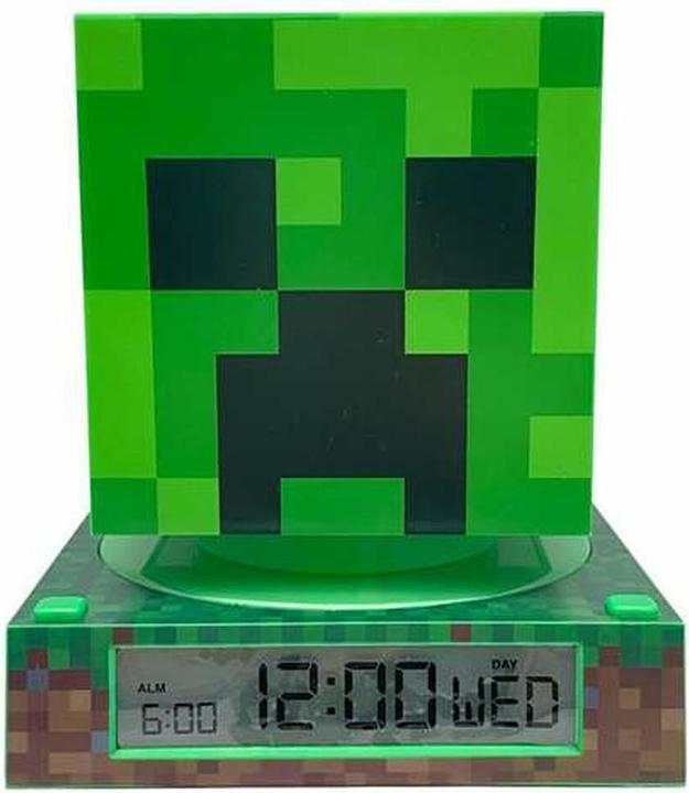 Image du produit Kids Licensing Lampe de chevet Minecraft 3D veilleuse enfant Creeper