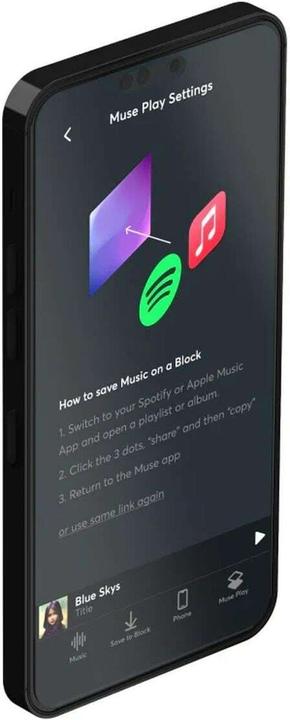 Immagine prodotto Senic Unità di controllo compatibile con Sonos Muse Play bianco (Porta USB)