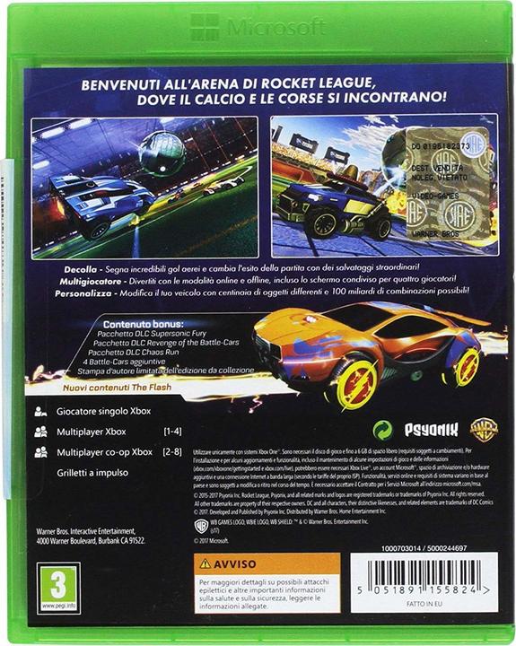 Produktbild WB Xbox One Rocket League (Xbox One S)