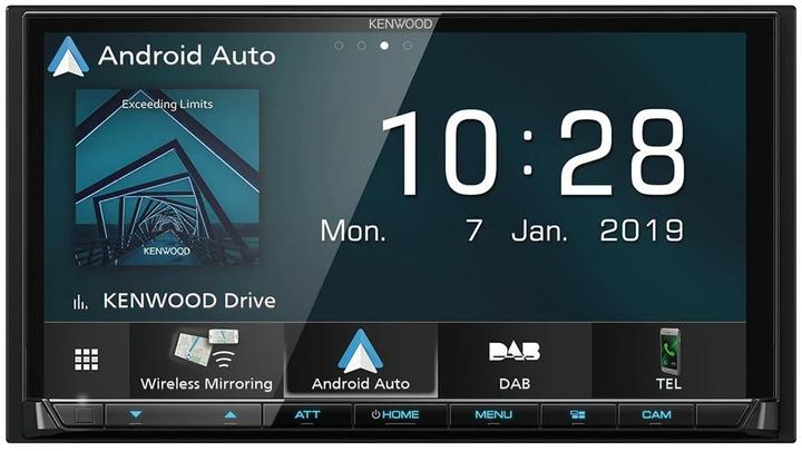 Actual product image Kenwood Corp. Moniceiver DMX8019DABS (Android car, Apple Carplay)