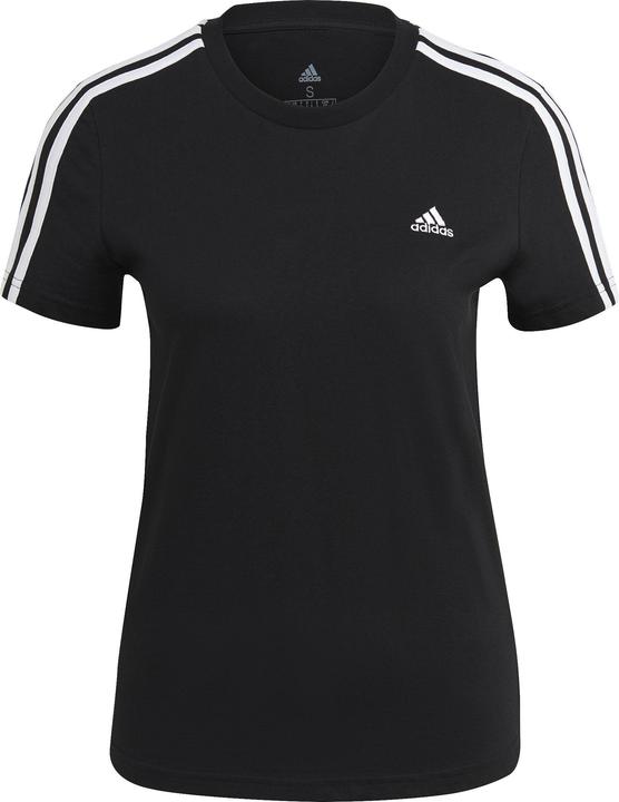 Productafbeelding Adidas Essentials Slim 3-Stripes T-shirt Dames (XXS)