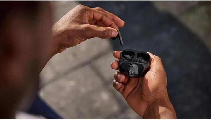 Produktbild Philips True Wireless In-Ear-Kopfhörer TAT2520BK/00 Schwarz (ANC, 20 h, Kabellos)