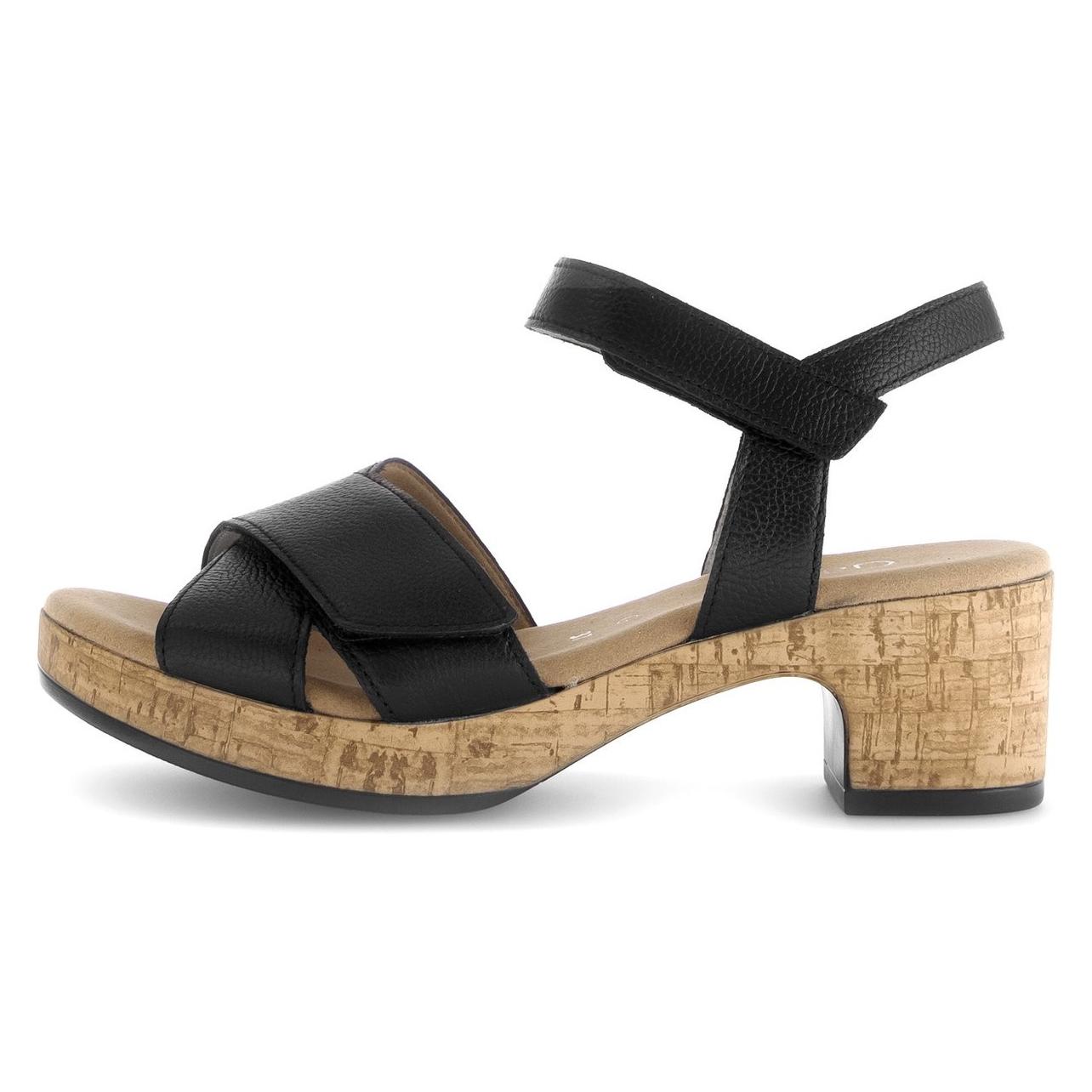 Gabor, Vrouwen, Sandalen, Dames Sandalen - Zwart, Zwart, (40)
