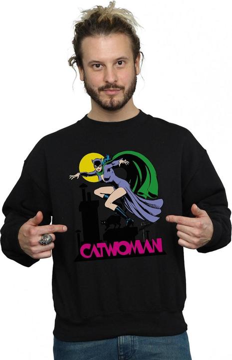 Produktbild Catwoman Text Logo Sweatshirt (L)