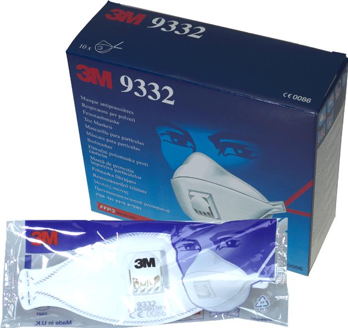 Actual product image 3M Dust masks (FFP3, 10 x)