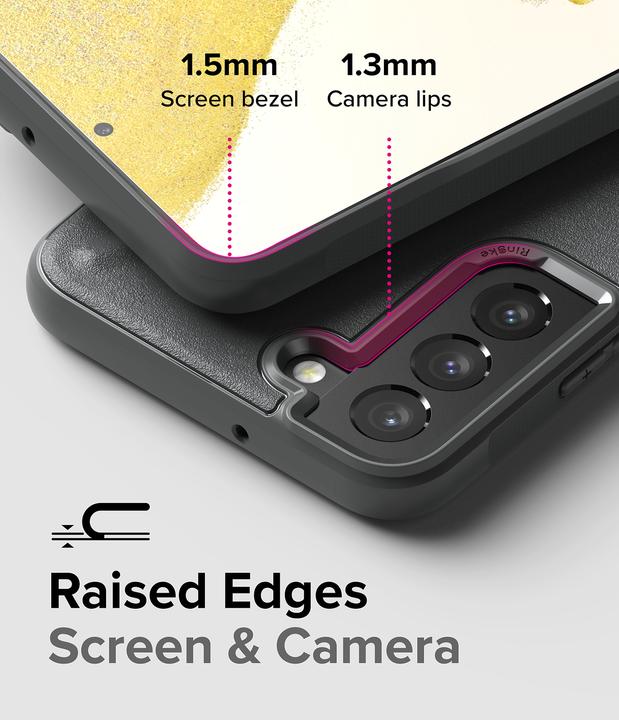 Produktbild Ringke Onyx Durable TPU Cover for Samsung Galaxy S22 + (S22 Plus) gray (Samsung Galaxy S22+)