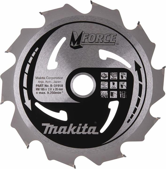 Makita M-FORCE Sägeb. 165x20x10Z