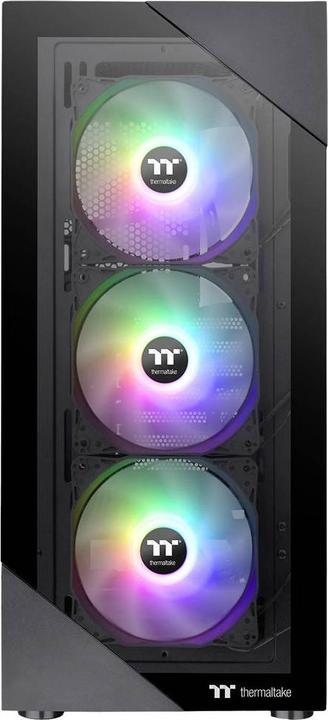 Actual product image Thermaltake Tt View 200 TG ARGB Black CA-1X3-00M1WN-00 (ATX, mATX, Mini-ITX)