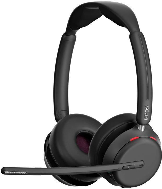 Actual product image EPOS IMPACT 1061 Stereo Bluetooth Headset incl. contactless charging stand (Wireless, USB-C, Google Meet, Unify, Zoom)