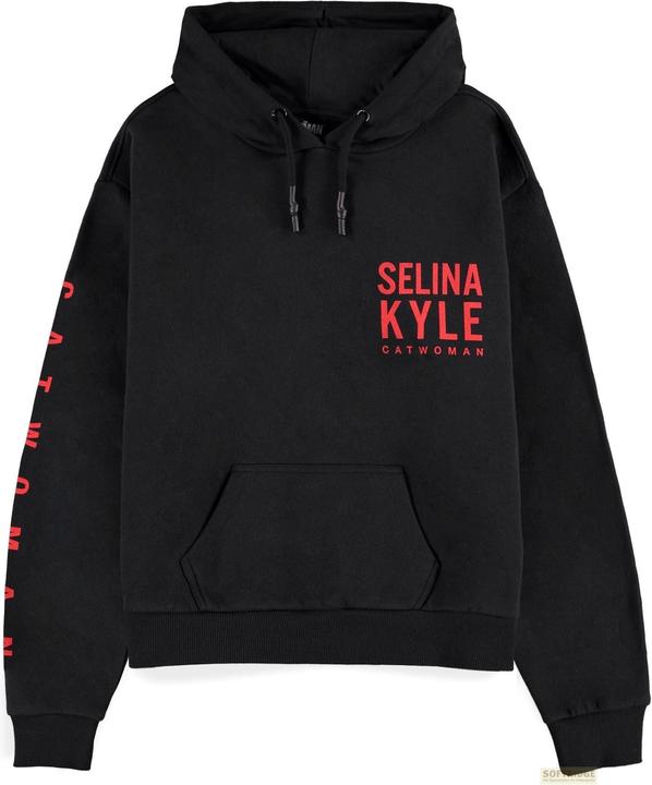 Immagine prodotto Difuzed Warner - The Batman (2022) - Felpa con cappuccio da donna (tasca a canguro) - L (L)