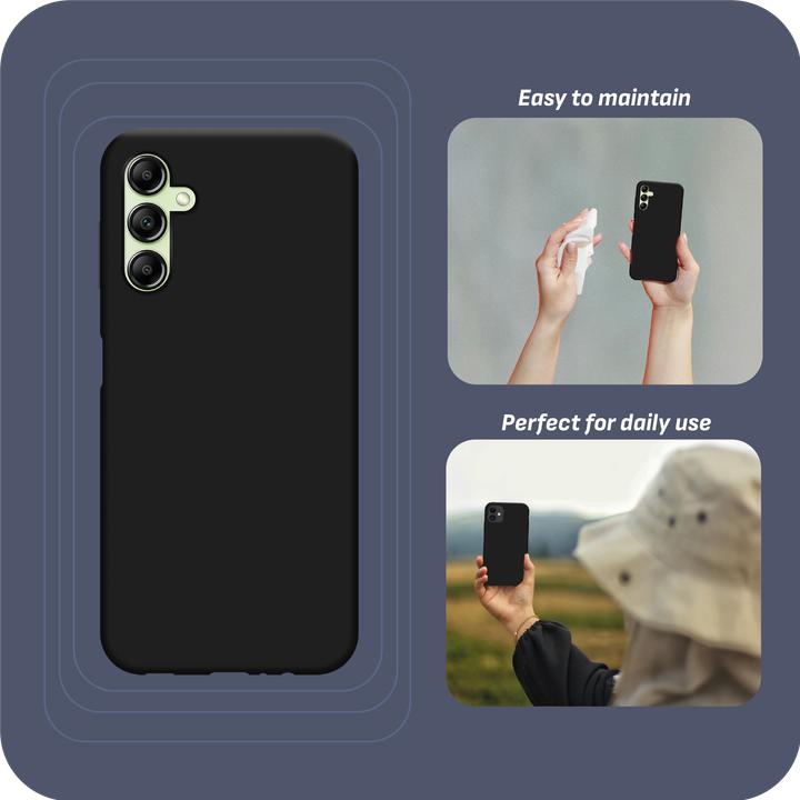 Produktbild Cazy Silikon Hülle Kompatibel mit Samsung Galaxy A14 4G/5G - Soft TPU Schutz - (Samsung Galaxy A14 5G, Samsung Galaxy A14)