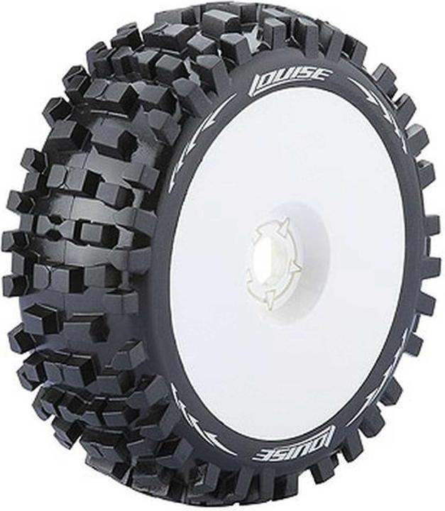 Louise B-Ulldoze Pneus soft sur jante blanc 17mm (2)