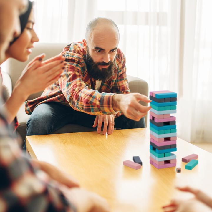 Actual product image Relaxdays Wobble Tower