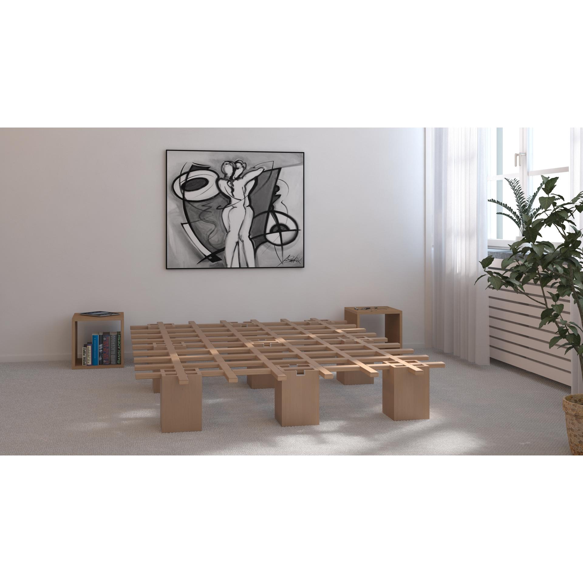 Thumbnail - Tojo, Nachttisch, Cube (35 x 35 x 35 cm)