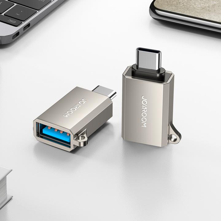 Image du produit Joyroom Adaptateur Type-C mâle vers USB femelle ( mini ) S-H151 (USB-A, USB-A)