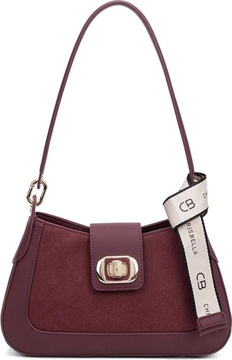 Image du produit Chrisbella Damen Schultertasche - Modell Aurelia Lux - 100% Polyurethan - 29.0 X 8.0 X 17.0 Cm