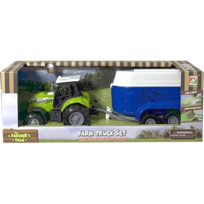 Swede Traktor mit Anhänger