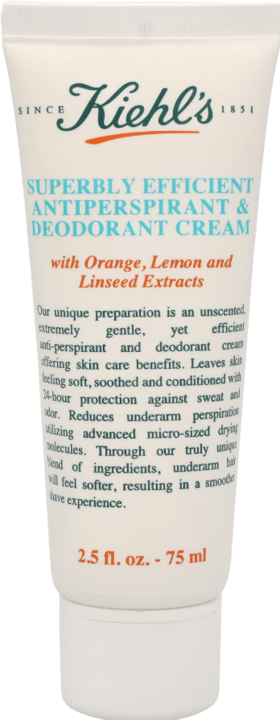 Actual product image Kiehl's Superbly Efficient Anti-Perspirant & Deodorant (Crème, 75 ml)