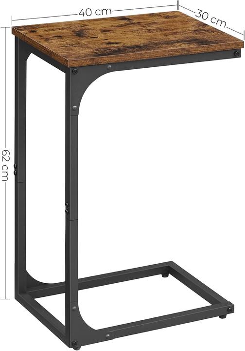 Actual product image Vasagle Side table (40 x 30 x 62 cm)