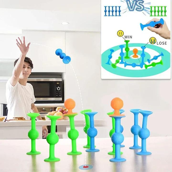 Image du produit I Am Creative Saugnapf Wurfspiel, Fenster Dart Spiel, Anti-Stress, Partyspiel