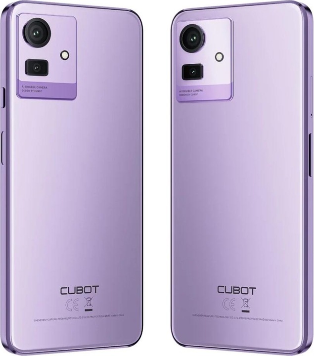 Immagine prodotto Cubot Note 50 (256 GB, Purple, 6.56", Doppia SIM, 50 Mpx, 4G)