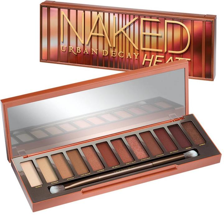 Produktbild Urban Decay Naked Heat (Orange, Bordeaux, Rot, Braun, Beige)