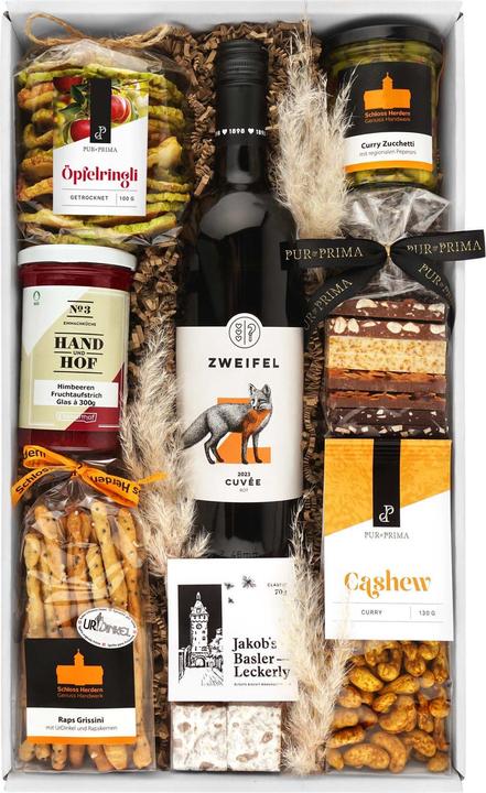 Produktbild Geschenkkörbe CH Schweizer Köstlichkeiten
