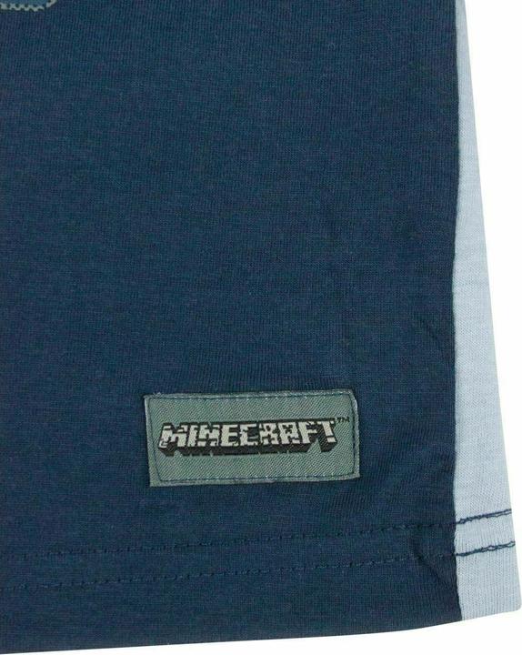 Actual product image Minecraft Undead pyjamas with shorts for boys (128)