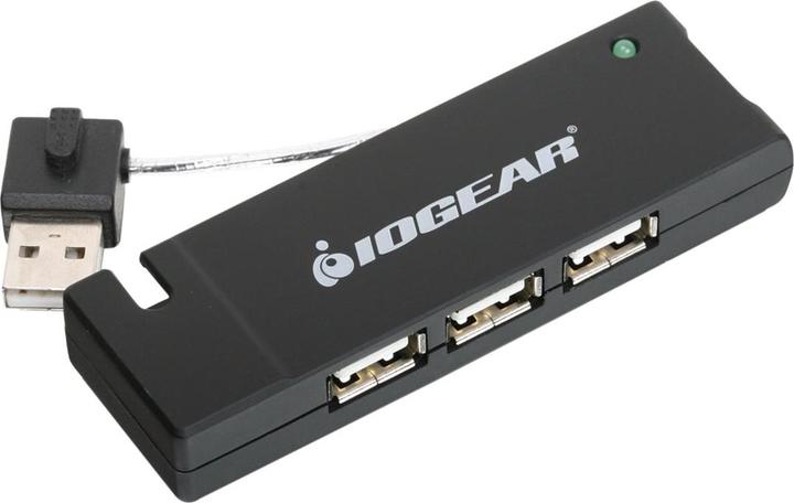 Produktbild Iogear 4 Port USB 2.0 Hub (USB-A, 4 Ports)