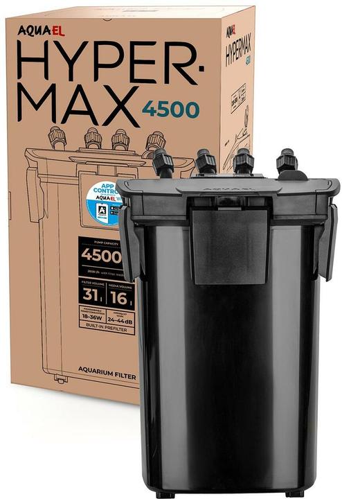 Productafbeelding Aquael Hypermax 4500 BT (1500 l, Extern filter, Zoet water, Zout water)