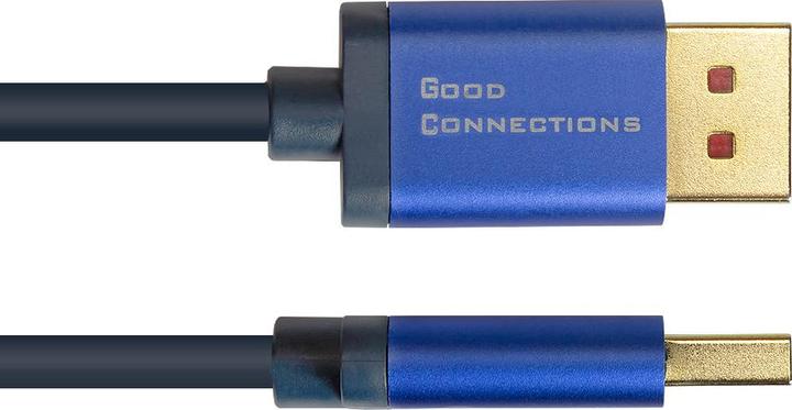 Produktbild Good Connections GC 4814-SF020B DisplayPort Kabel DP1.4 Stecker Flex 8Ka60 Hz 2 m (2 m, DisplayPort, 1.4)