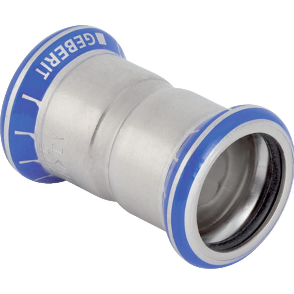 Geberit, Rohrverbindungstechnik, Mufa MAPRESS SDELSTAHL DN 20 d20mm - 32004 (Pressverbindung)