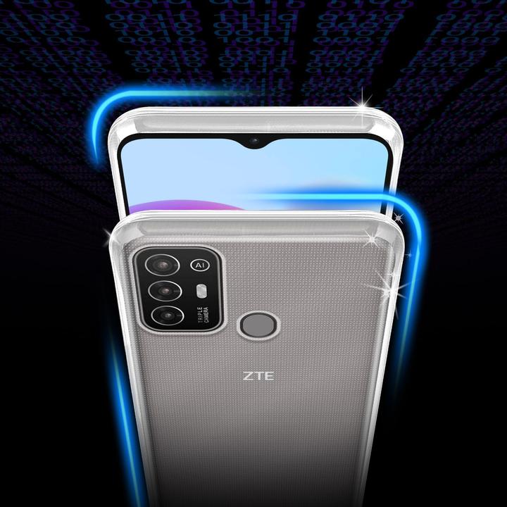 Produktbild Cadorabo Hülle für ZTE Blade A52 Ultra Slim Silikon Schutz TPU Case (ZTE Blade A52)