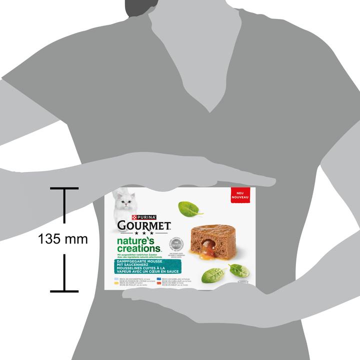 Produktbild Gourmet Nature's Creations Mousse (Adult, 1 Stk., 1020 g)