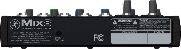 Actual product image Mackie Mix8 (Studio- and Livemixer)
