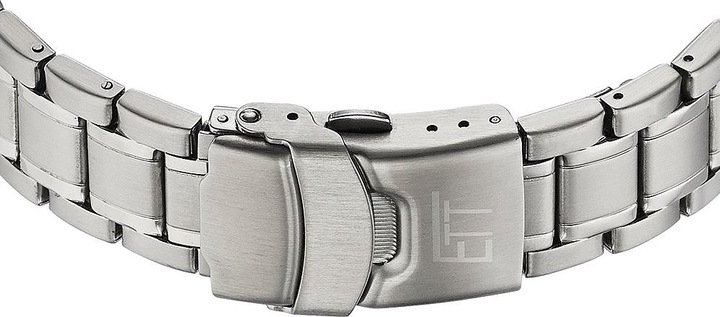 Produktbild ETT EGS-11500-22M Solar drive Funkuhr Basic Herrenuhr 41mm 5ATM (Funkuhr, 41 mm)