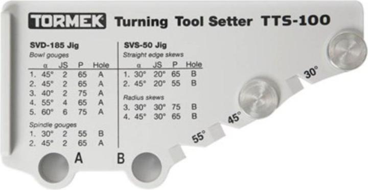 Actual product image Tormek Setting gauge
