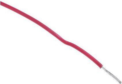 Produktbild AlphaWire Aderleitung EcoWire 22AWG Rot