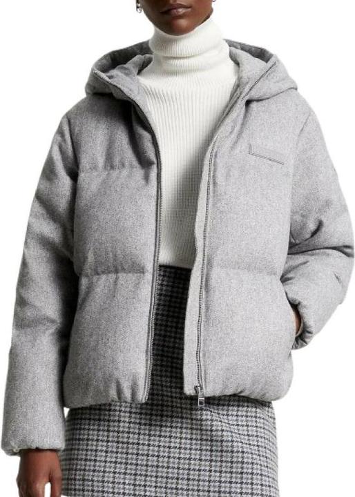 Actual product image Tommy Hilfiger New York Pufferjacke aus gebürstetem Material (S)