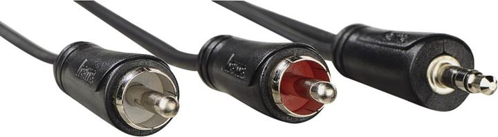 Actual product image Hama Audio cable, 3.5 mm jack plug - 2 cinch plugs, stereo, 5.0 m (5 m, Cinch Cables)