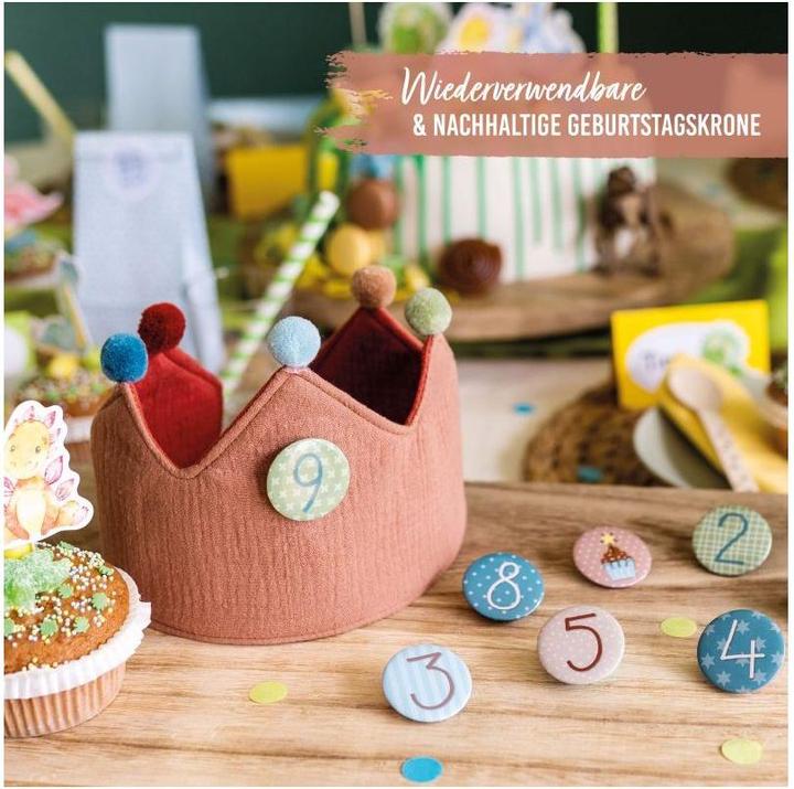 Actual product image Papierdrachen Birthday Crown (1 Piece)
