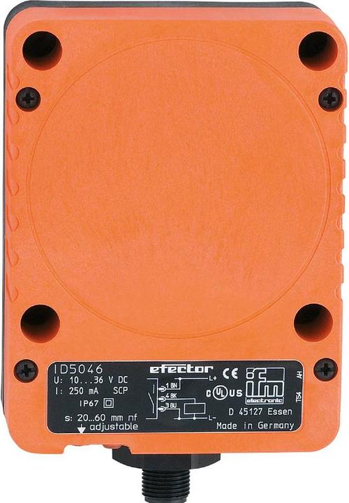 ifm Electronic GmbH Sensor,ind.,120x80x40 DC,IP67,sn=60mm,nb ID5046 (ID5046)