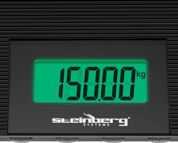 Produktbild Steinberg Digitale Tierwaage Bodenwaage Kleintierwaage Veterinärwaage 150 kg/50 g LCD USB
