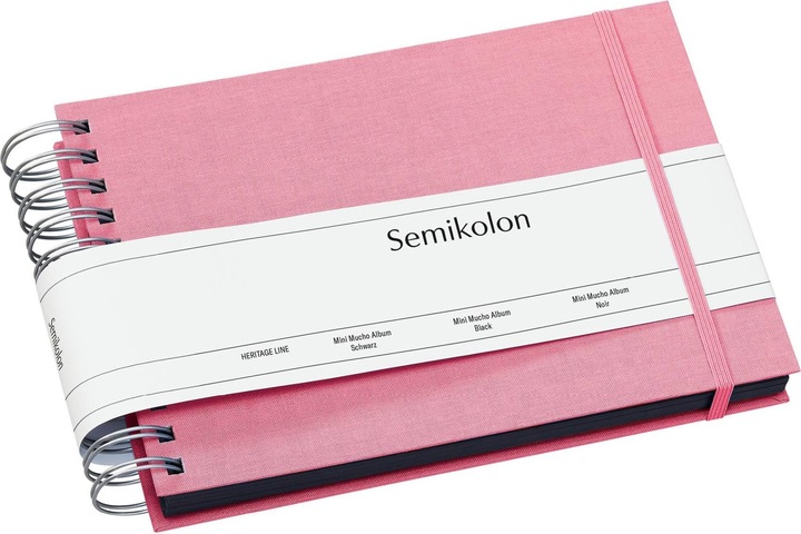 Produktbild Semikolon FOTORINGBUCH 25x16 45bSCHW FLAMINGO (9 x 13 cm, 10 x 15 cm)