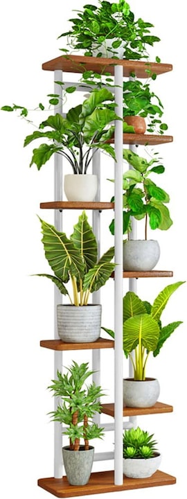 Actual product image QLFJ-FurDec Plant stairs 7 animal 8 pots