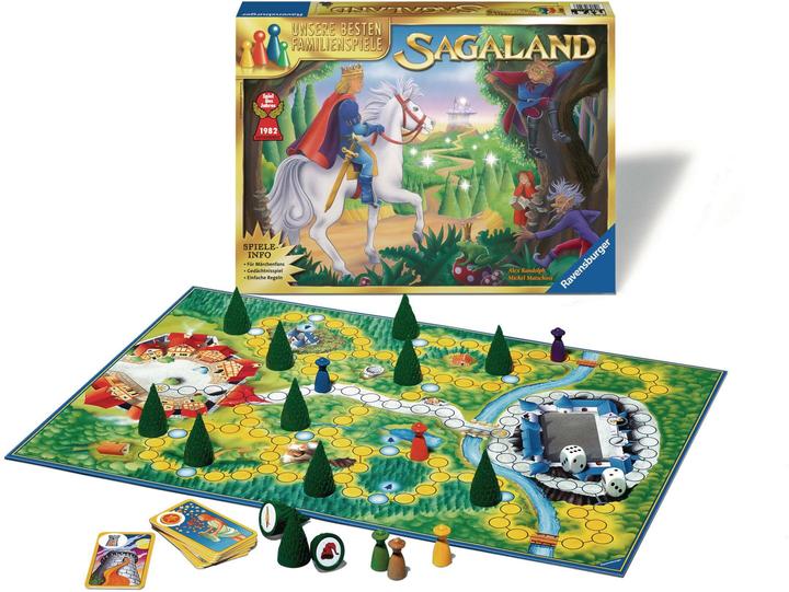 Actual product image Ravensburger Sagaland (French, German, Italian, 2 - 6 Players)